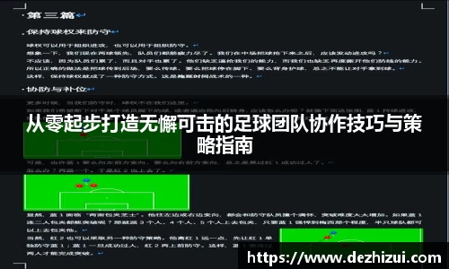 从零起步打造无懈可击的足球团队协作技巧与策略指南